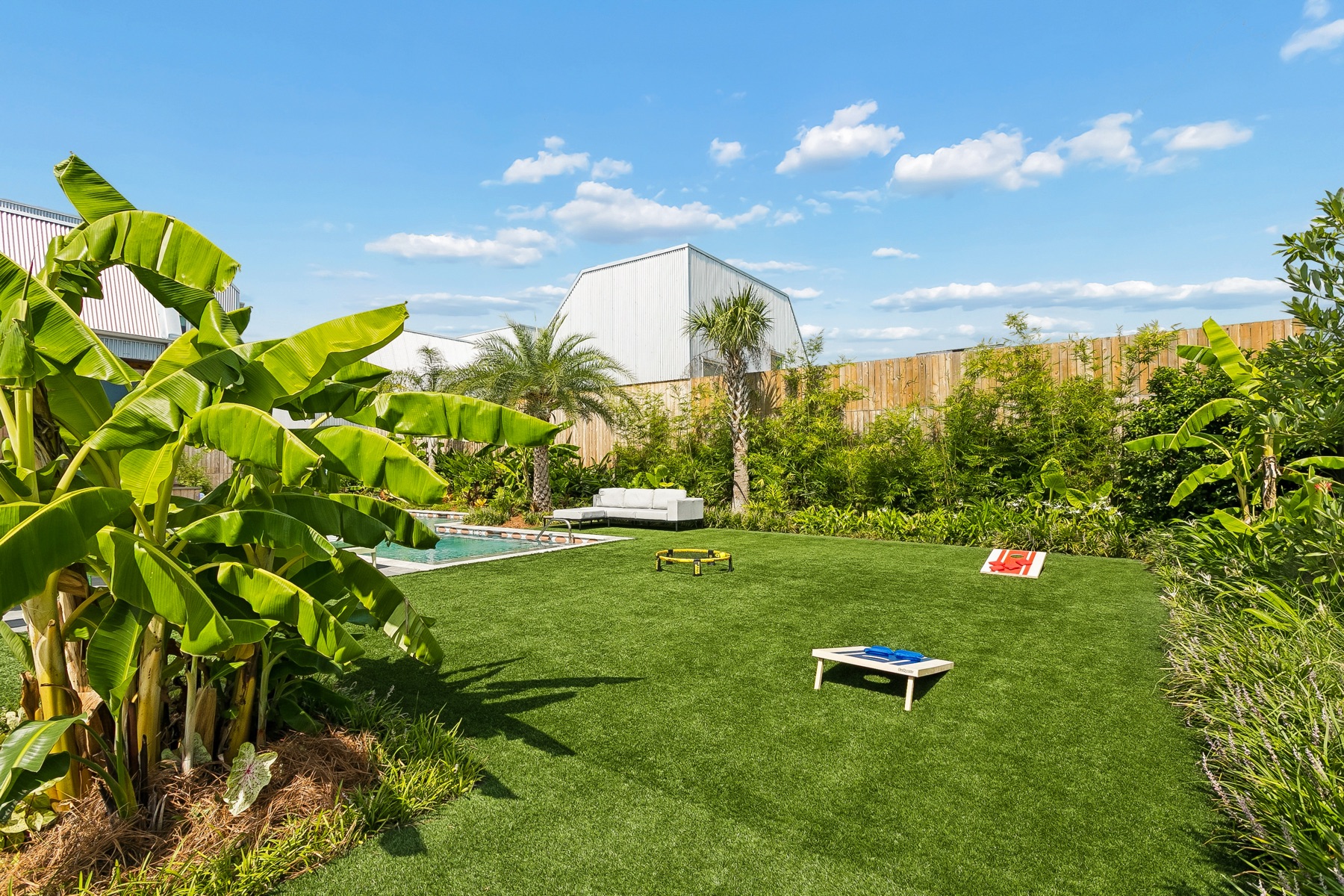The games lawn