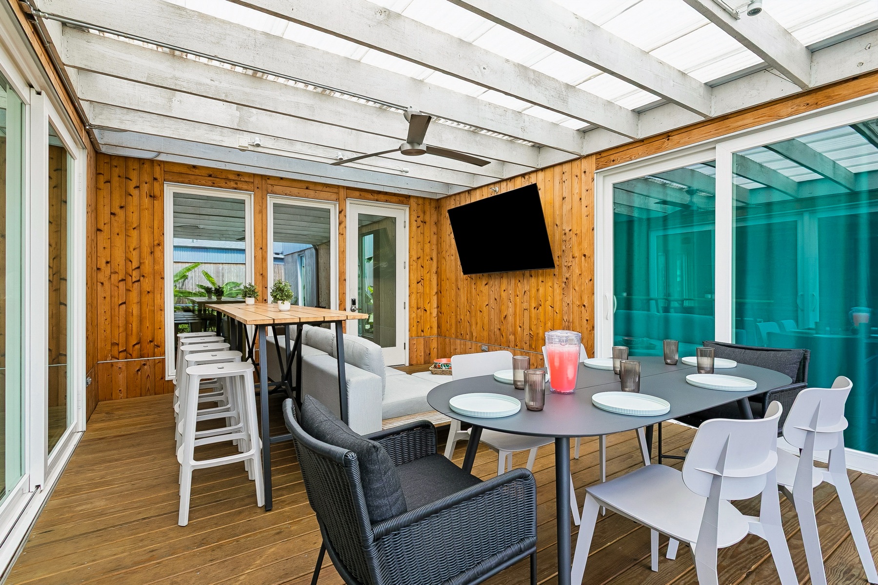 The Covered Patio at The Herald
